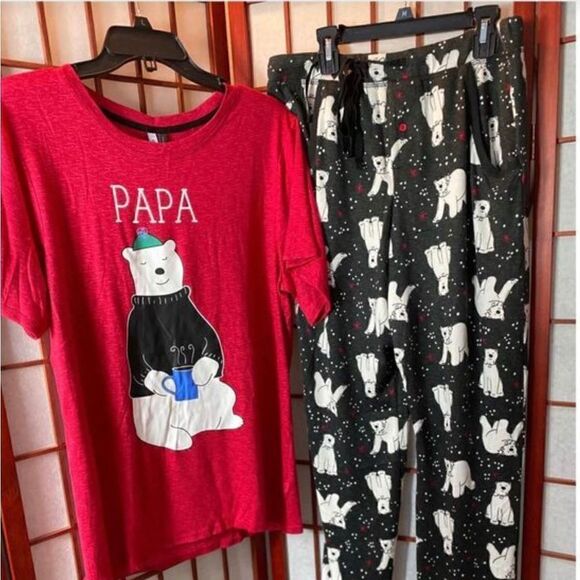 JACLYN INTIMATES Men’s “PaPa” Pajama Set - Picture 1 of 6